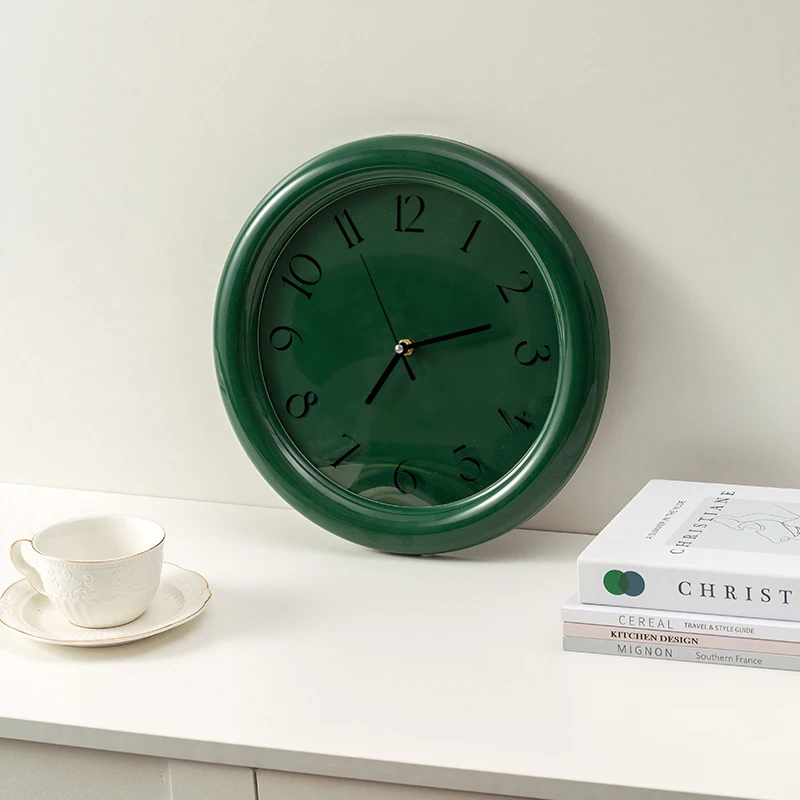 นาฬิกาแขวนผนังทรงกลมสไตล์เรโทร - Japanese Minimalist Lifestyle บทวิจารณ์และราคา