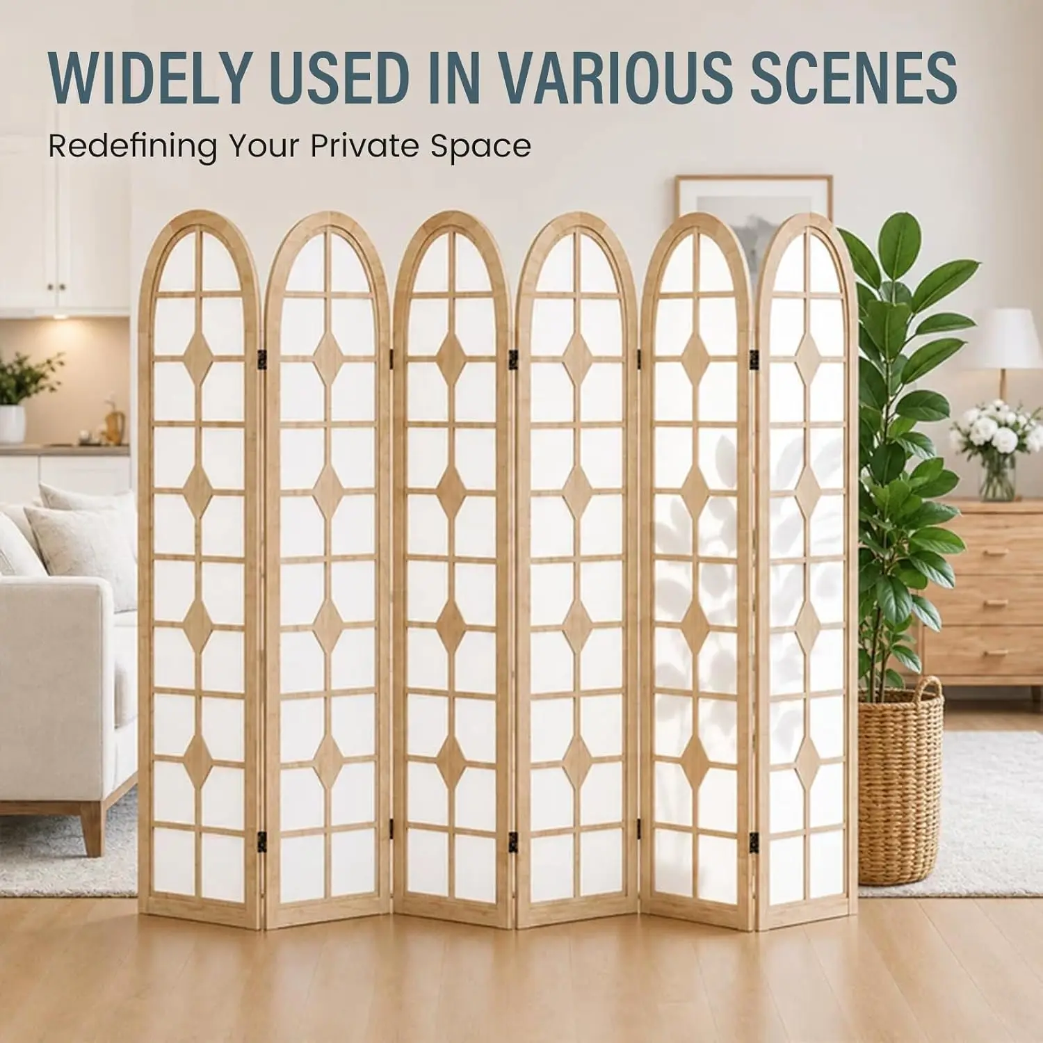 ฉากกั้นห้องโชจิ 6 แผง, ฉากกั้น - Shoji Screen Divider บทวิจารณ์และราคา