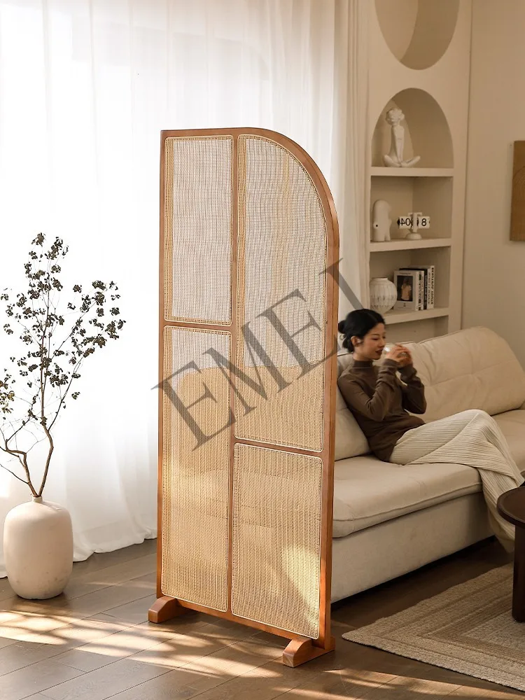 แผ่นไม้จริงหวายแบบย้อนยุคมีฉาก - Shoji Screen Divider บทวิจารณ์และราคา