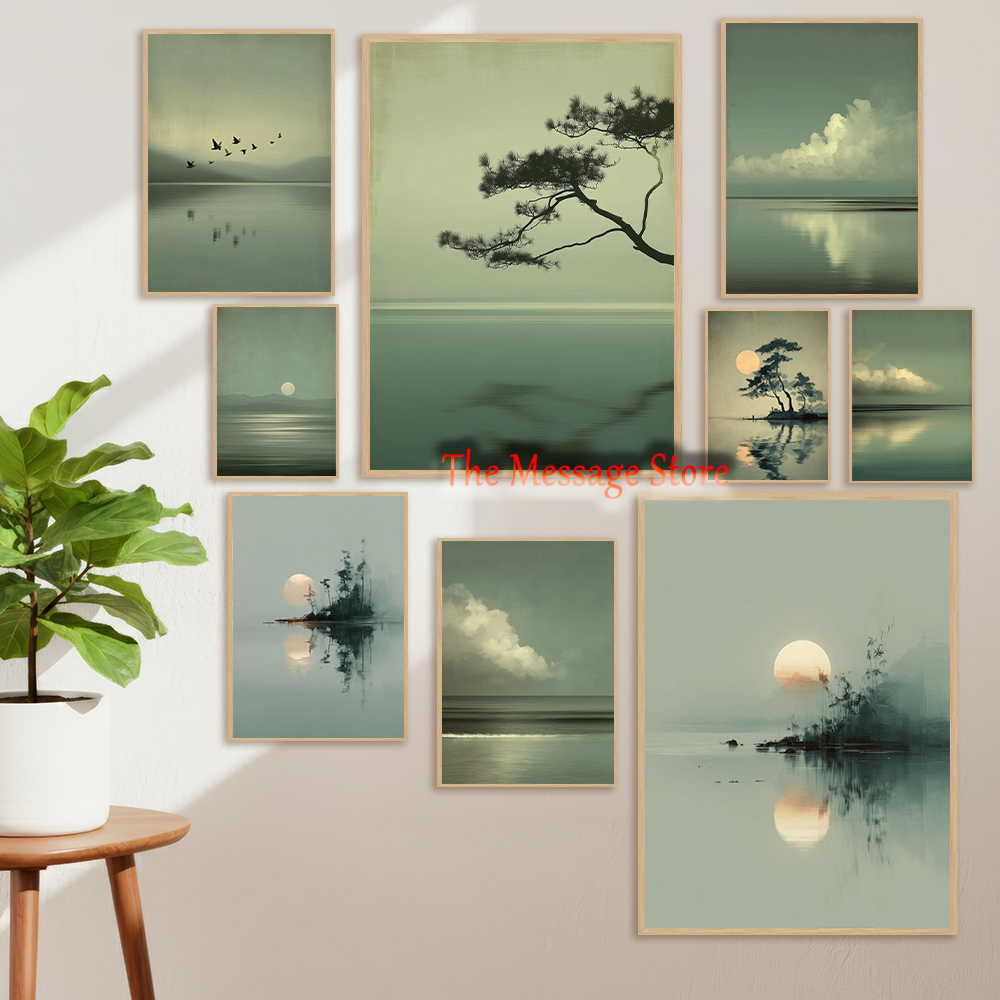 ภาพวาดภูมิทัศน์ญี่ปุ่นแบบมินิม - Japanese Minimalist Lifestyle บทวิจารณ์และราคา